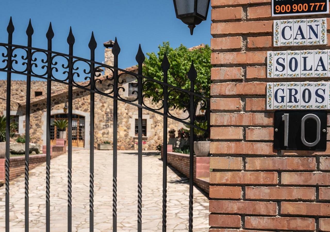 Masia Can Sola Gros Caldes de Malavella Exterior photo