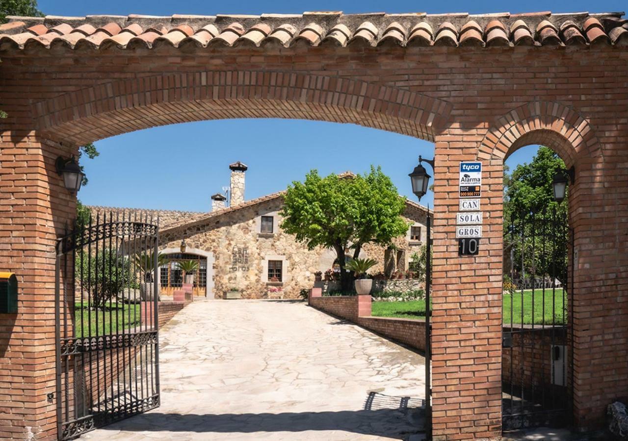 Masia Can Sola Gros Caldes de Malavella Exterior photo